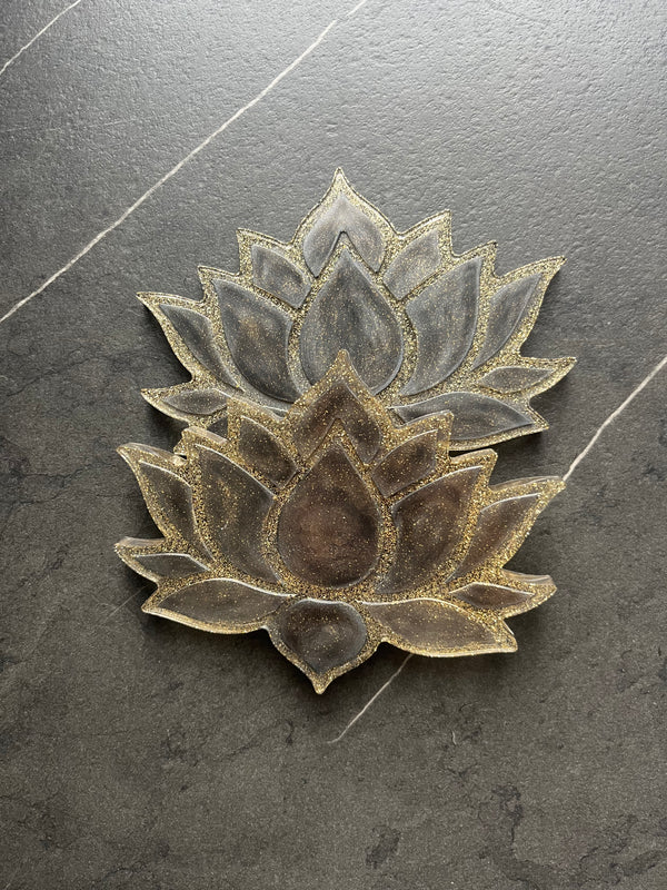 Dessous de verre lotus